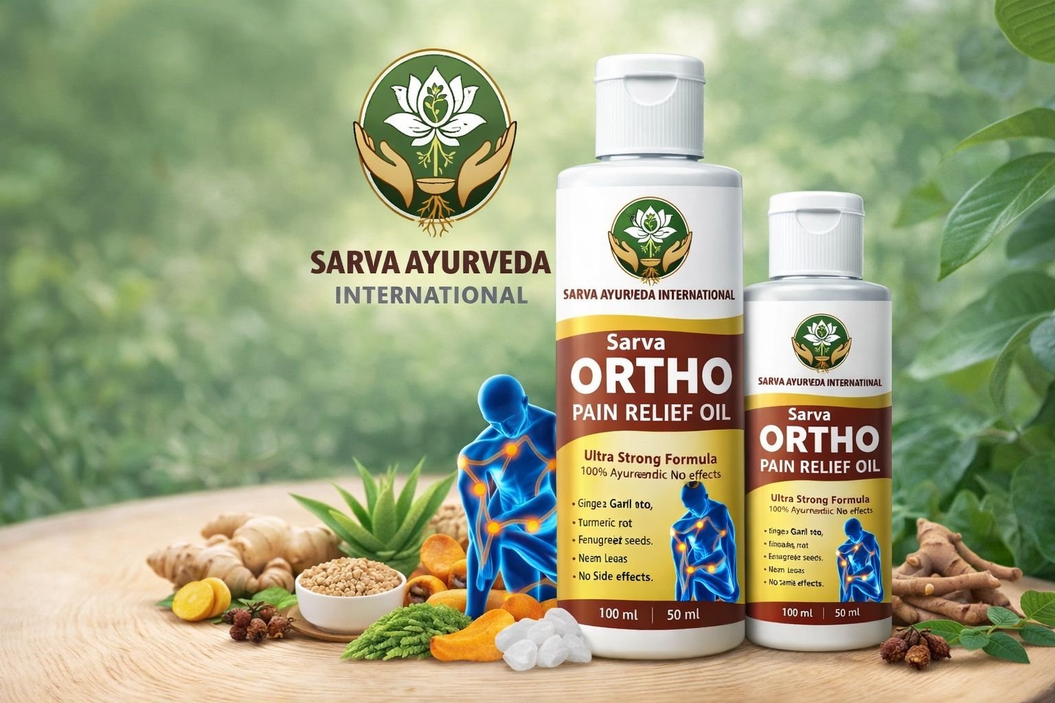Sarva Ortho Pain Relief Oil